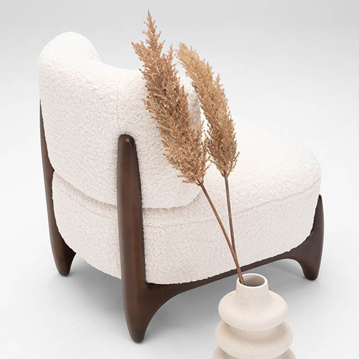 BH BARAKA HOME PREMIUM - Butaca Rabbat - Ivory
