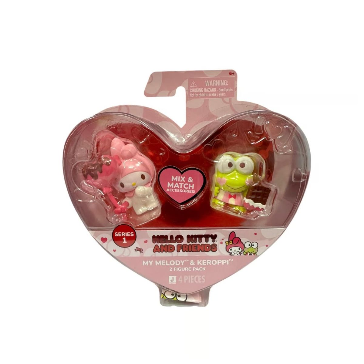 HELLO KITTY - Pack de 2 Figuras My Melody y Keroppi