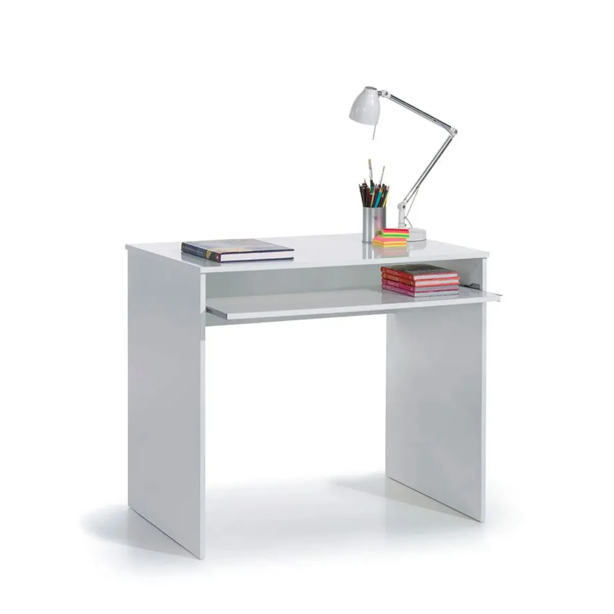 TU MESITA - Escritorio Blanco Esther con Bandeja