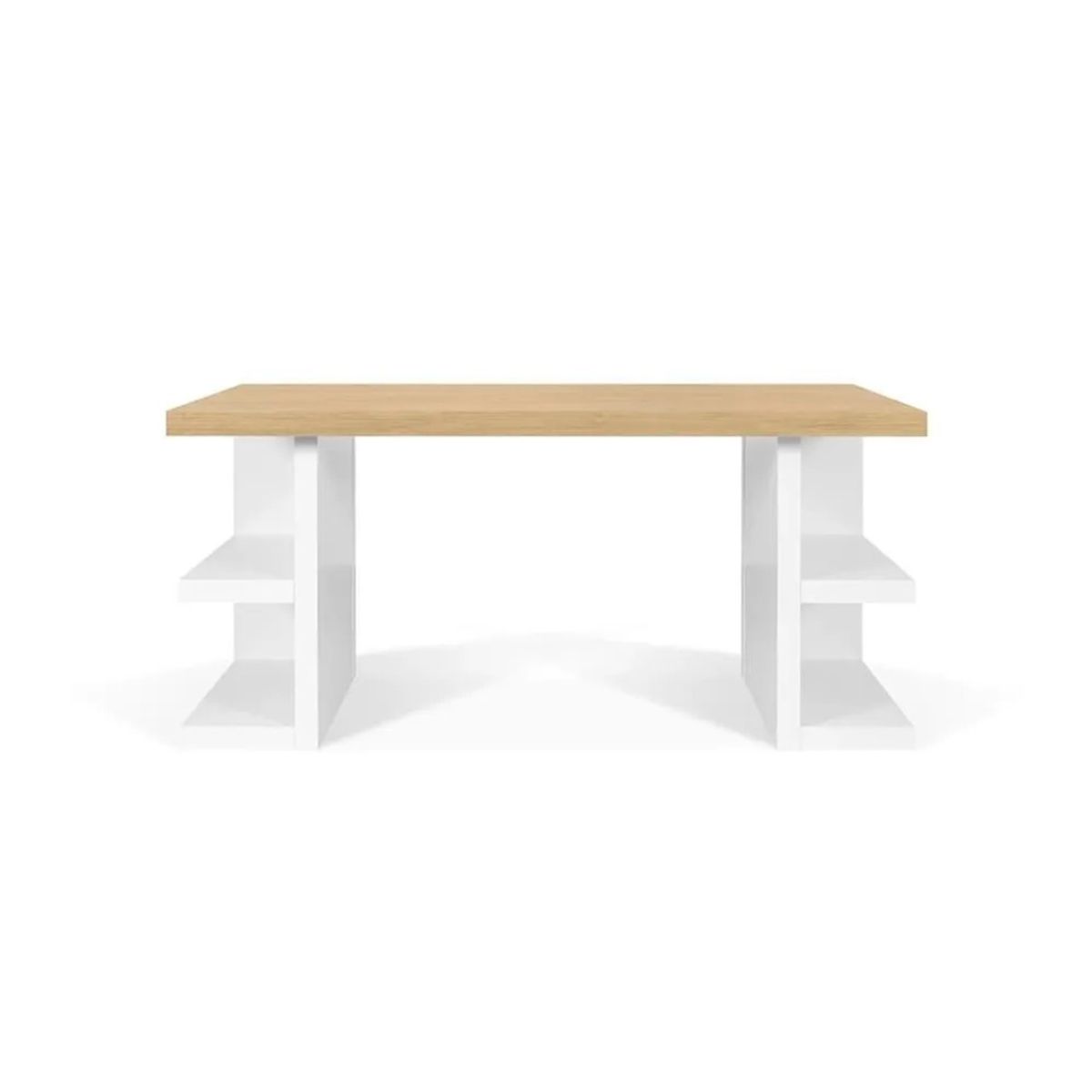 TU MESITA - Escritorio Contemporáneo Privé Marrón 160cm