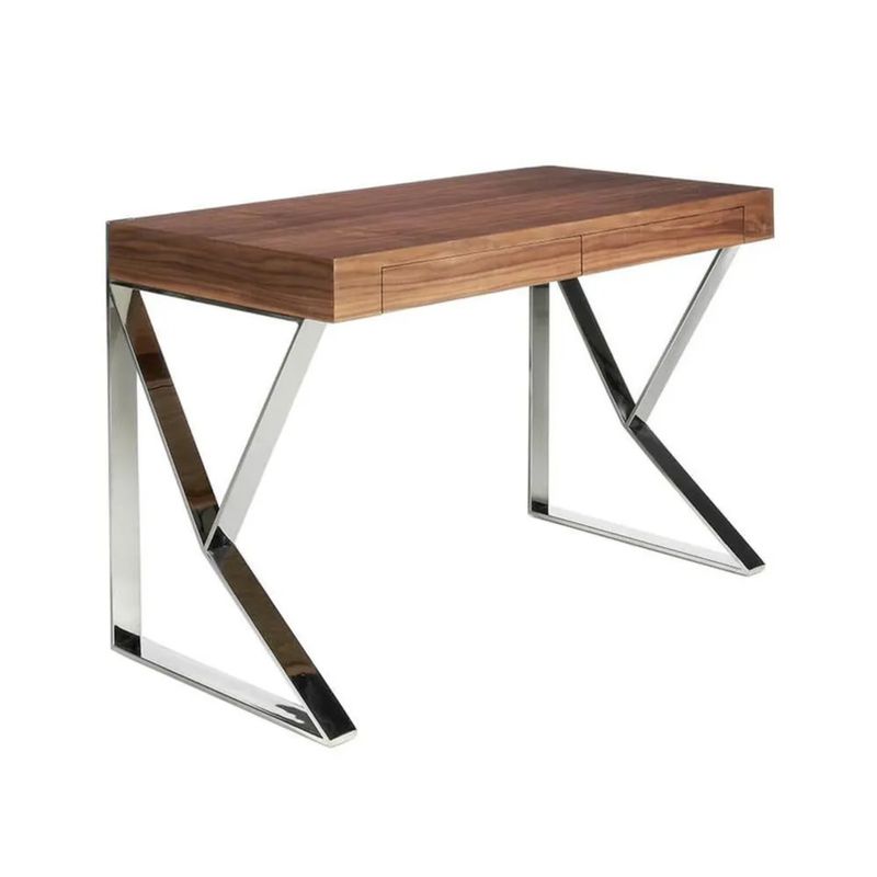 TU MESITA - Escritorio Contemporáneo Uké Marrón 120cm