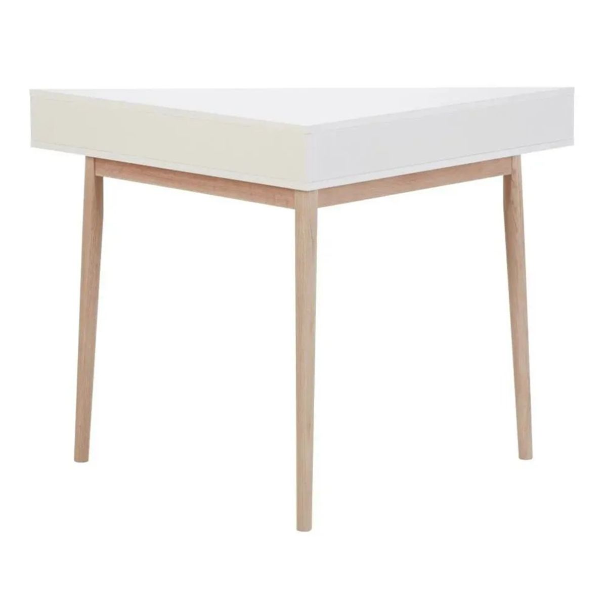 TU MESITA - Escritorio Esquinero Detroit Blanco 80cm