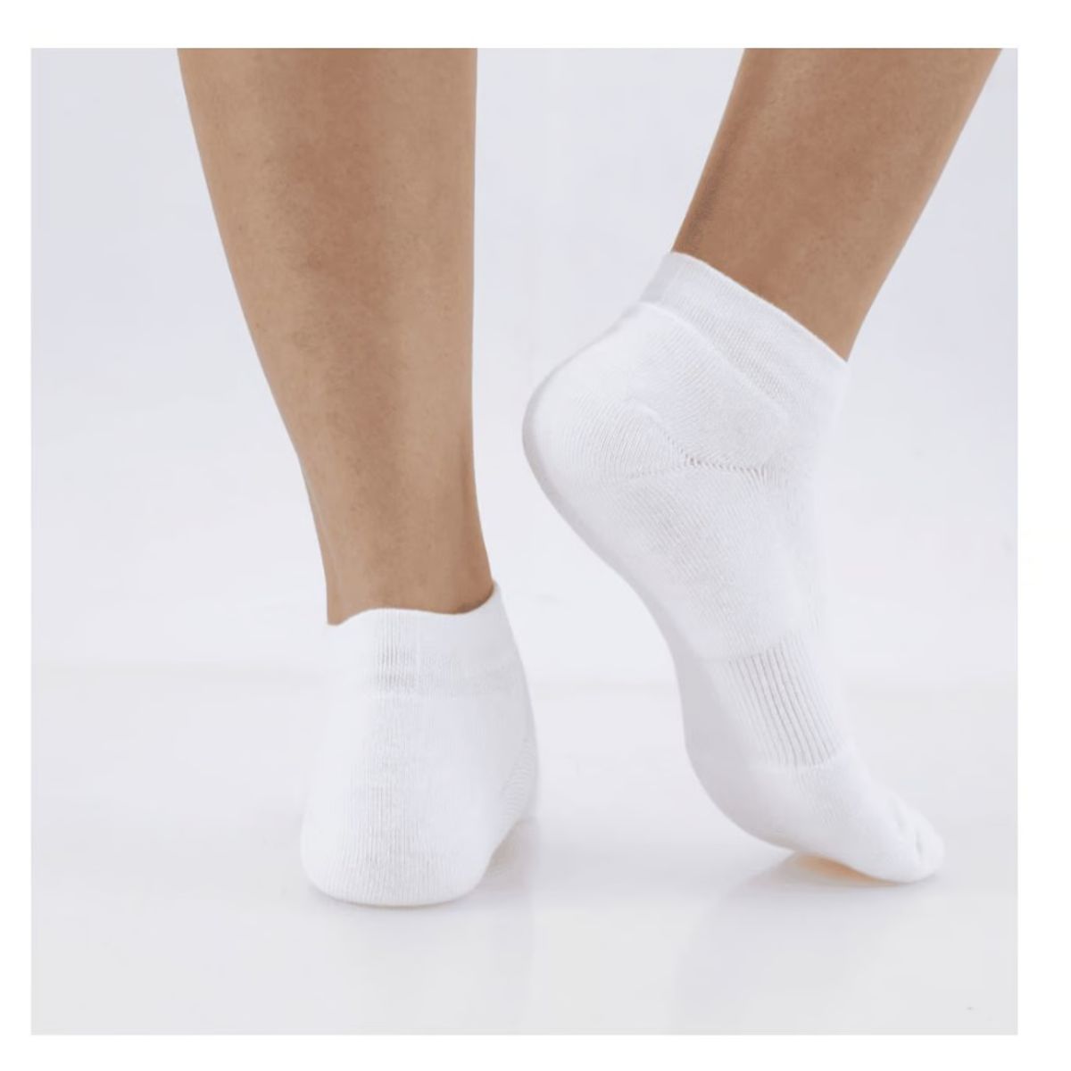 GENERICO - Media Calcetin Acolchada Para Hombre Pack 6