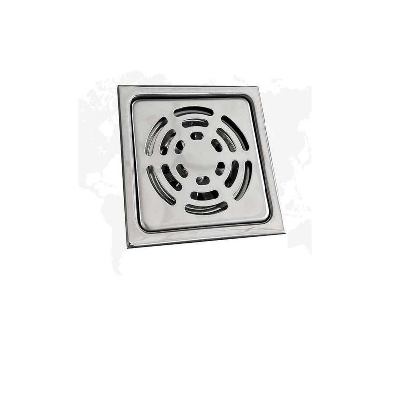 XM - Sumidero 4" en Acero Inoxidable 304 Satinado