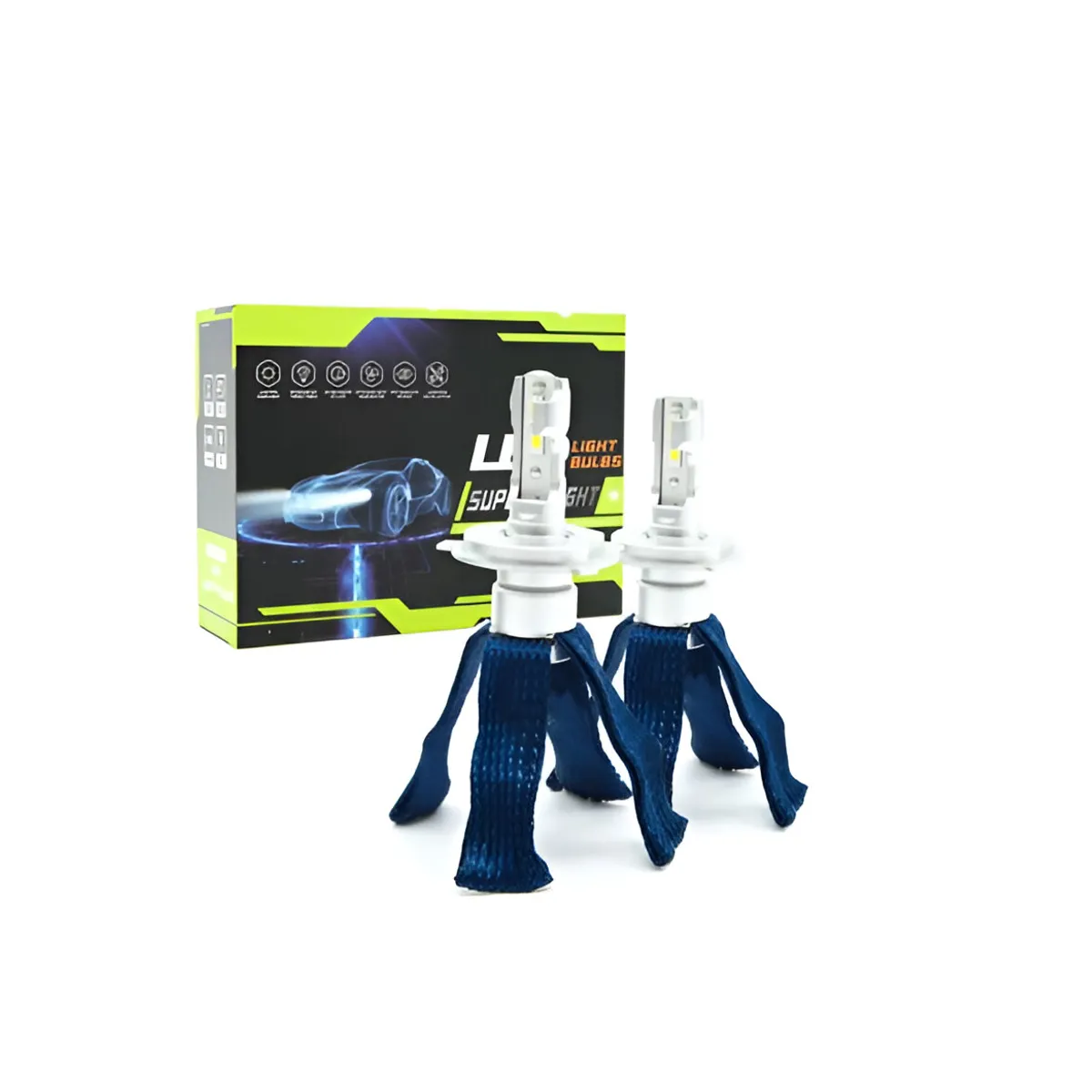 JET - Foco Led H4 con Disipador Chip PHIlip