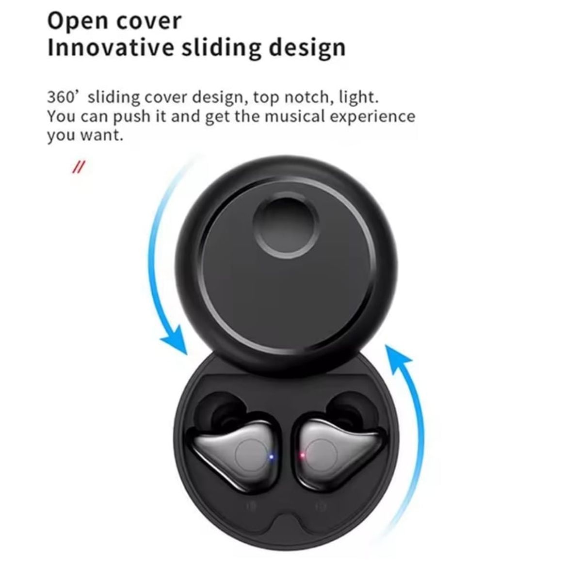 GENERICO - Audífonos bluetooth B20 con Parlante blanco