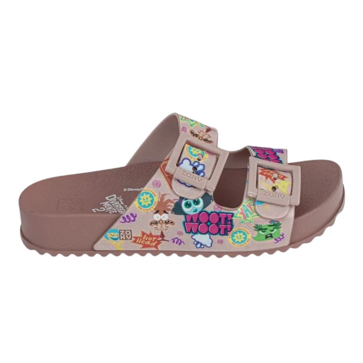 DISNEY - Sandalias Mujer Zaxy Intensamente Nude