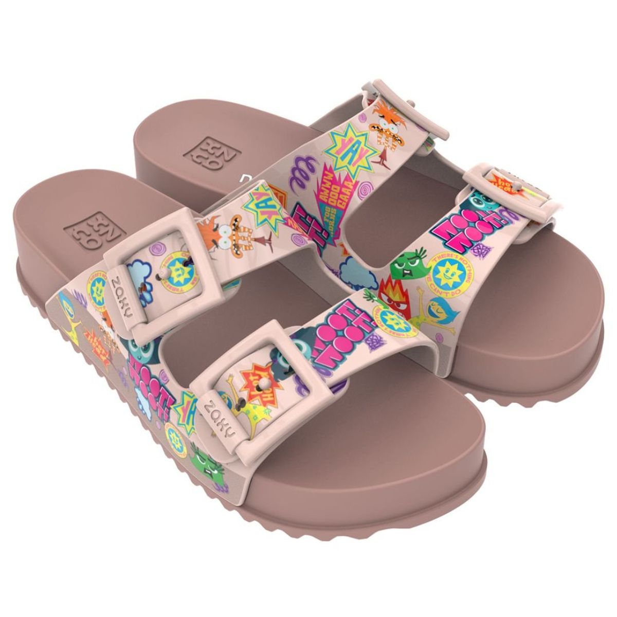 DISNEY - Sandalias Mujer Zaxy Intensamente Nude