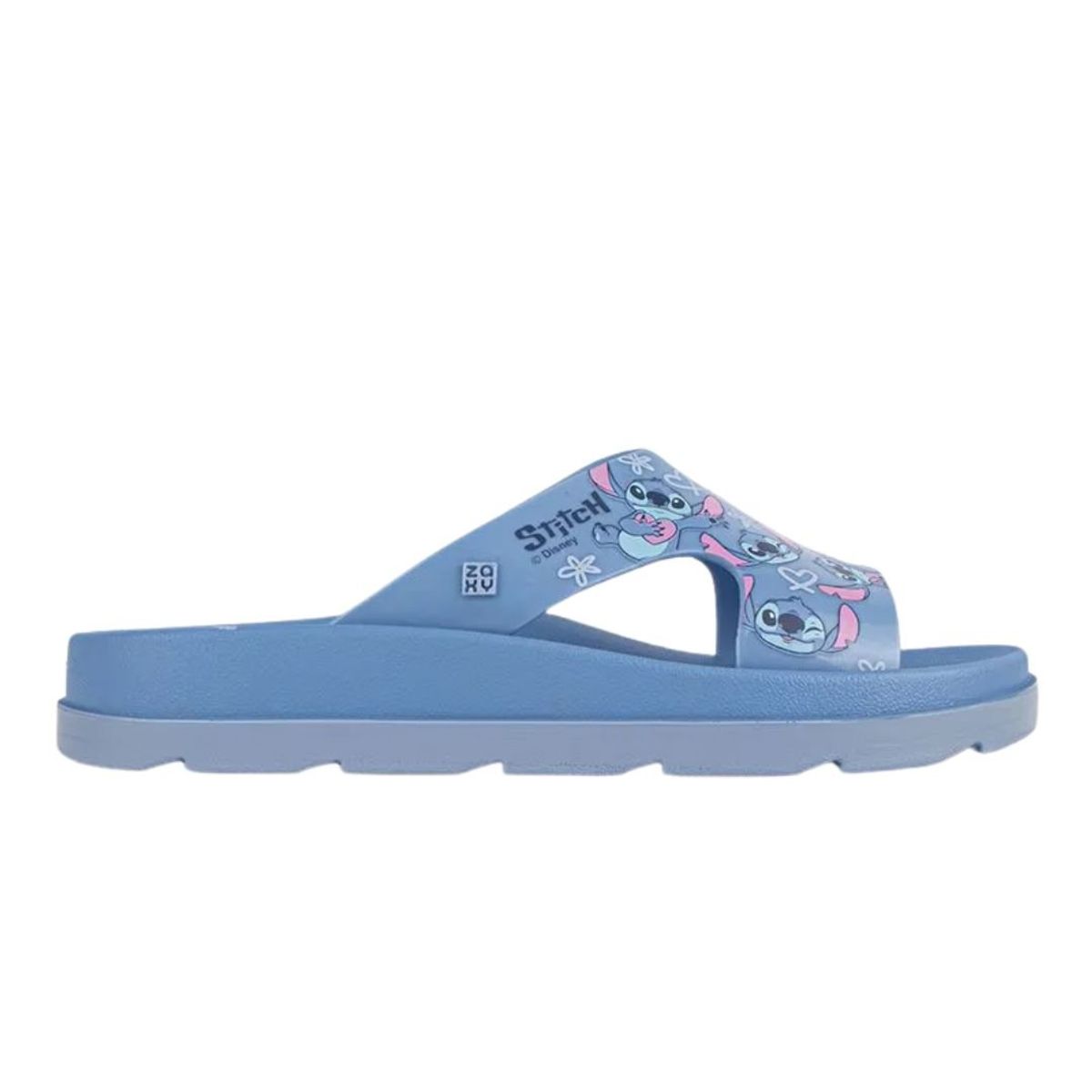 DISNEY - Sandalias Mujer Zaxy Stitch Azul