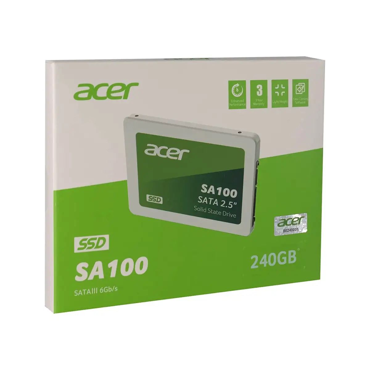 ACER - SSD ACER SA100 240GB SATA 25