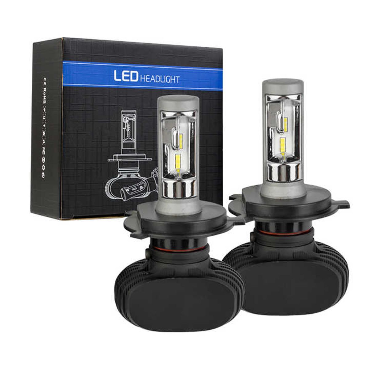 JET - Focos Led H4 Kit S1 16000lm 45w