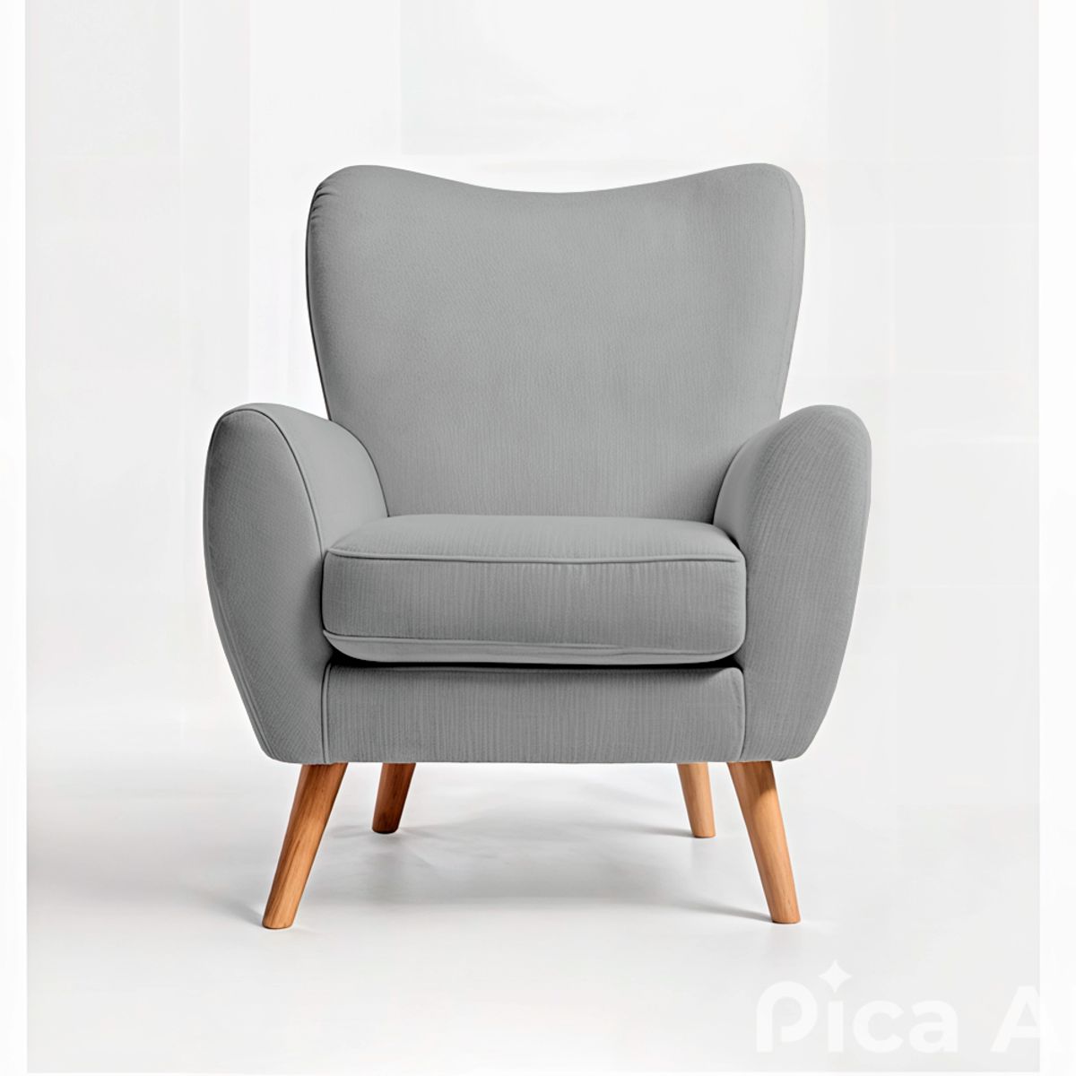 BH BARAKA HOME PREMIUM - Butaca Zani - Gris claro