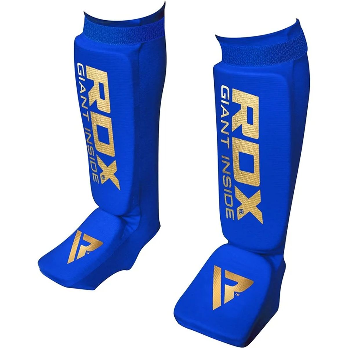 RDX - Canilleras con Empeine de Espuma MMA SI Azul - M