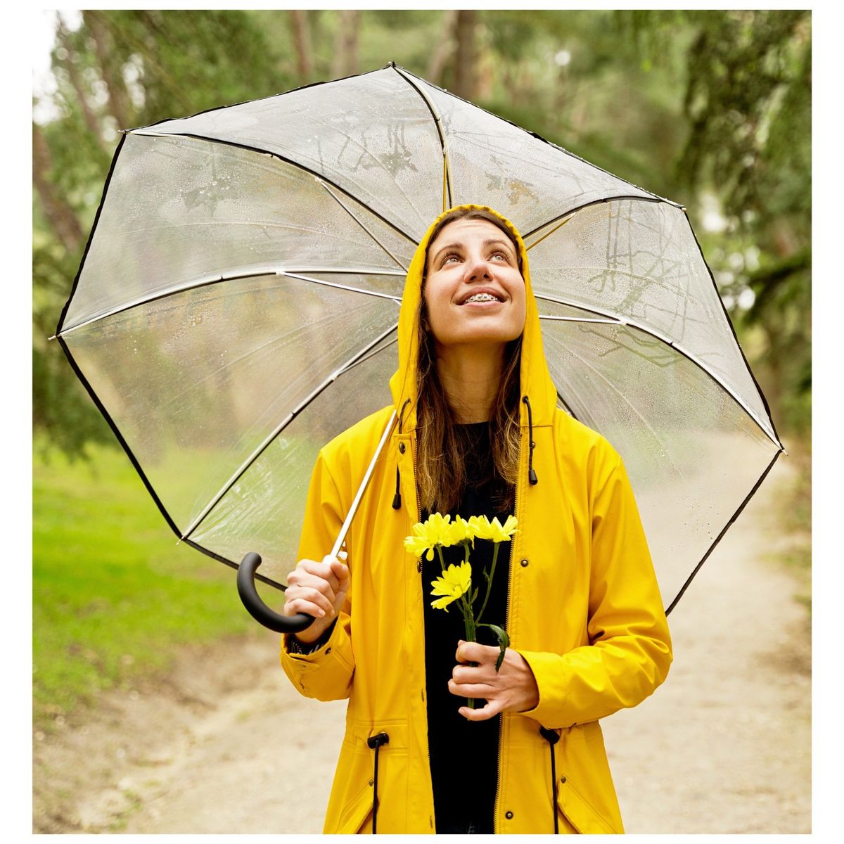 TRUPER - Mameluco impermeable doble capa  para lluvia talla S Truper