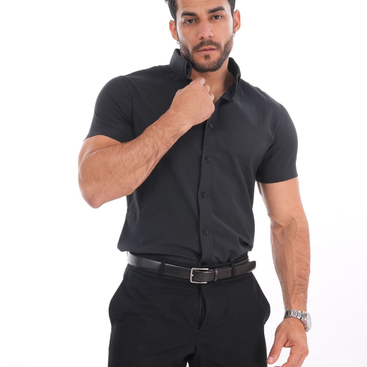 MEHIVIC - CAMISAS SLIM FIT MANGA CORTA MEHIVIC