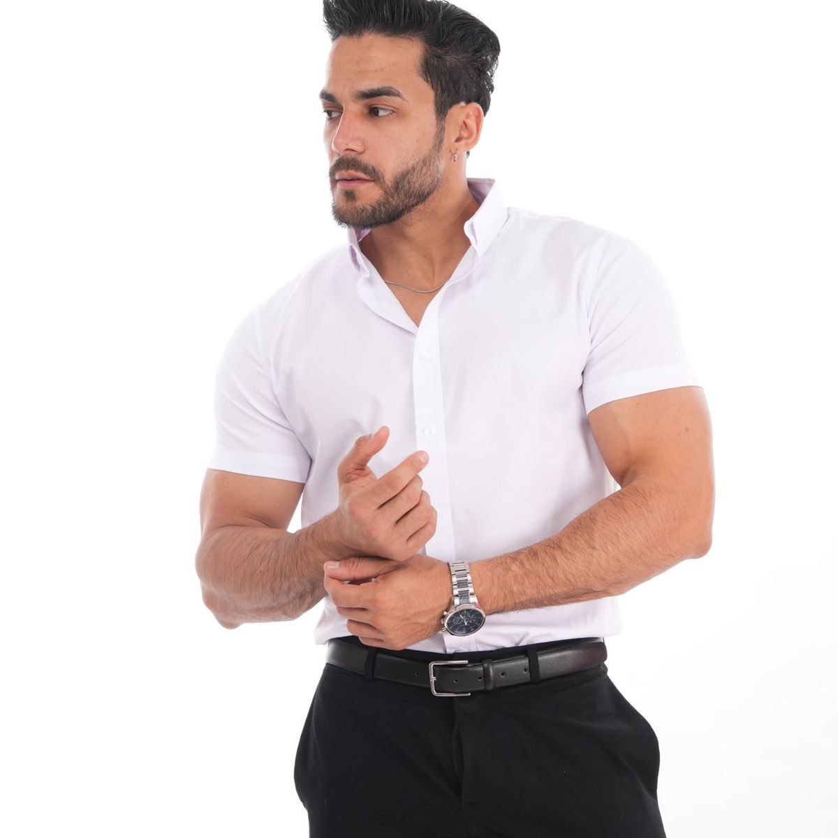 MEHIVIC - CAMISAS SLIM FIT MANGA CORTA MEHIVIC