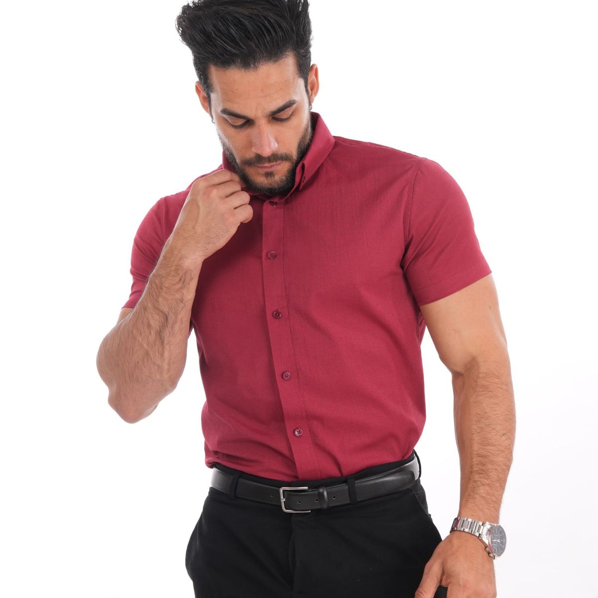 MEHIVIC - CAMISAS SLIM FIT MANGA CORTA MEHIVIC