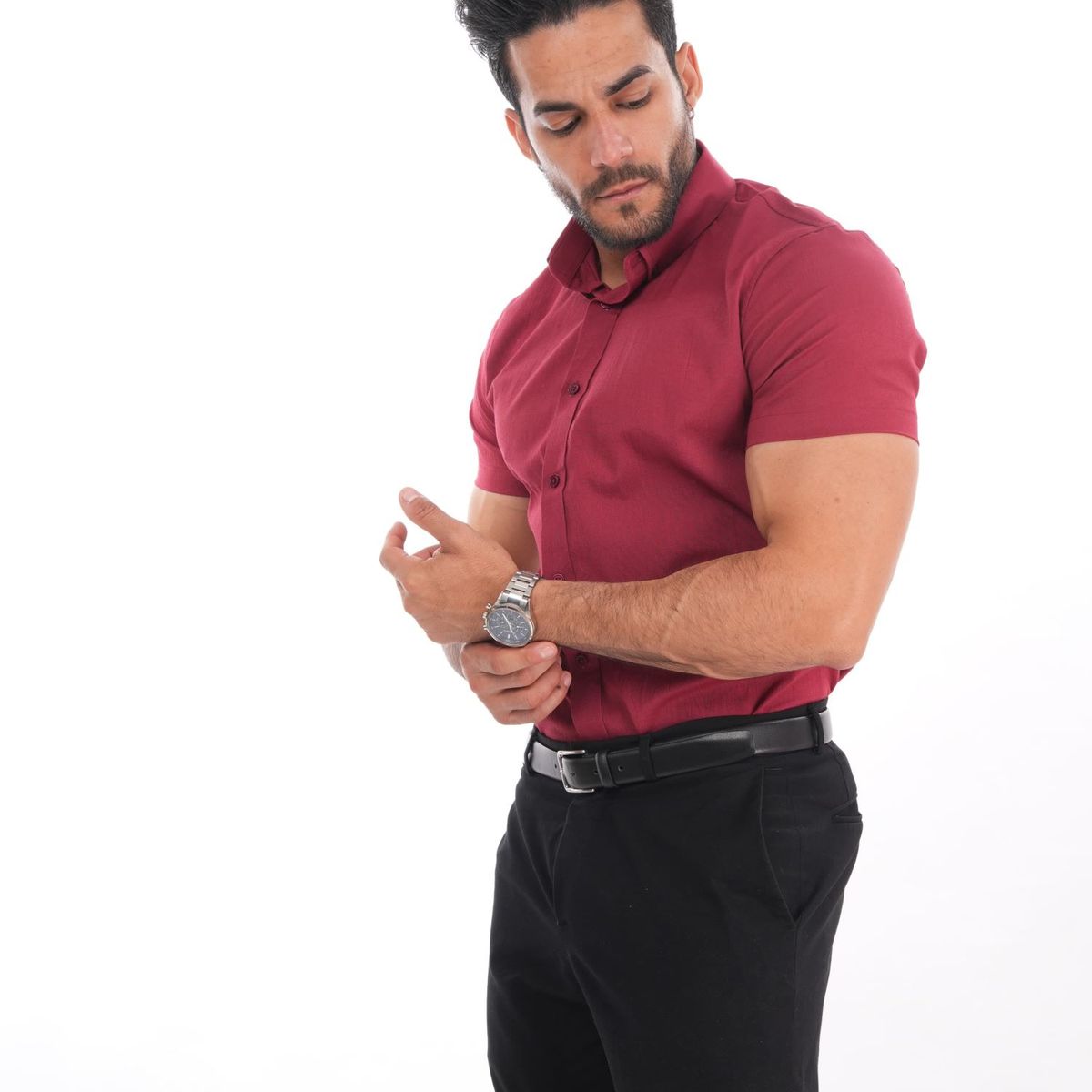 MEHIVIC - CAMISAS SLIM FIT MANGA CORTA MEHIVIC