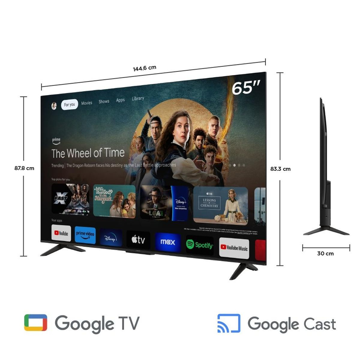 IFFALCON - TV Iffalcon 65 4K Ultra HD Google TV Smart TV 65U65