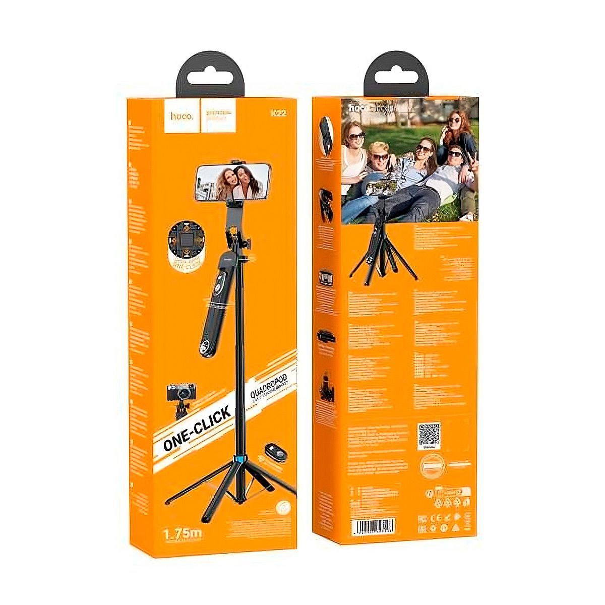 HOCO - Palo Selfie Stick Hoco K22 Control Remoto Bt Tripode 175m