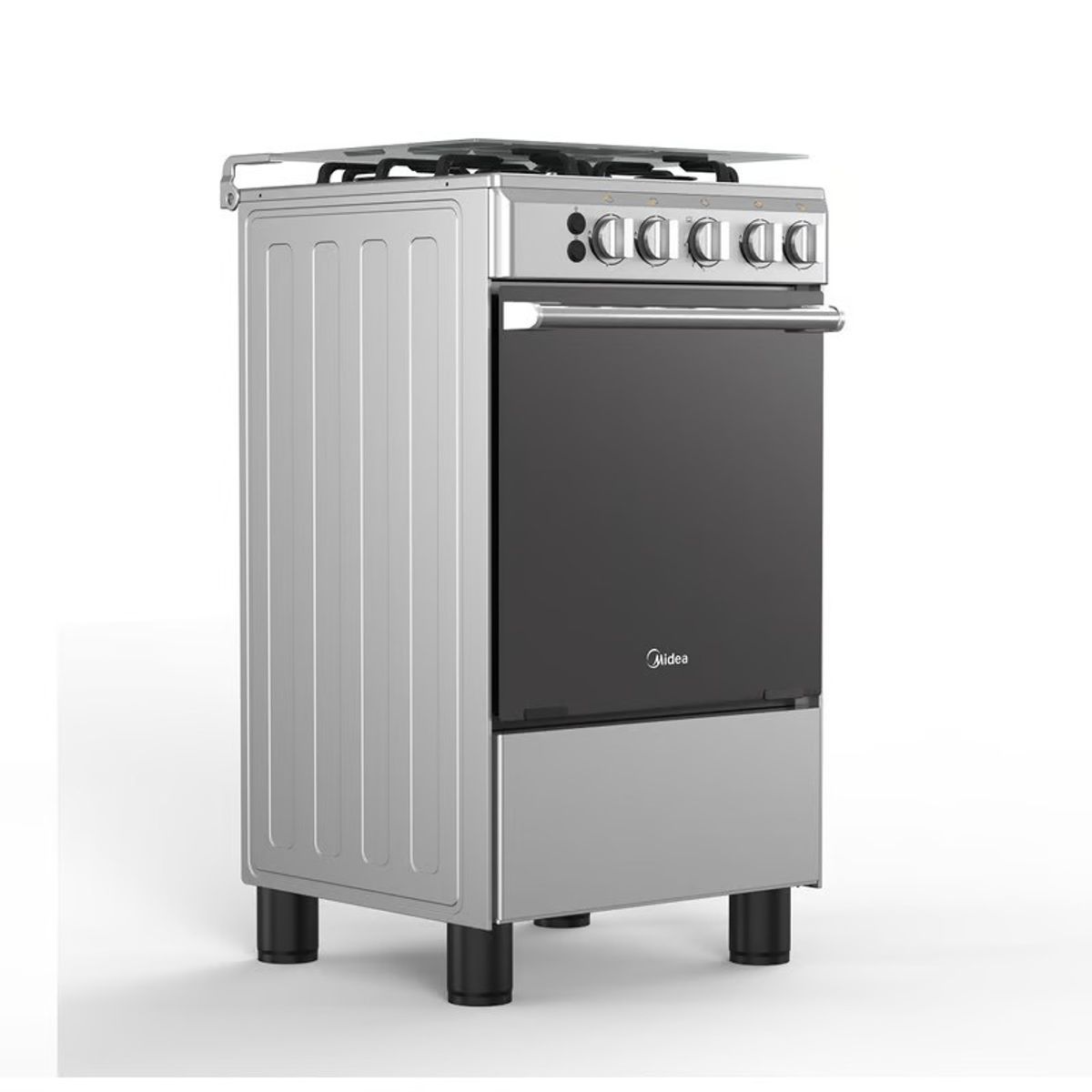 MIDEA - Cocina a Gas MIDEA  4 Quemadores MGS20F0LJAGG SILVER