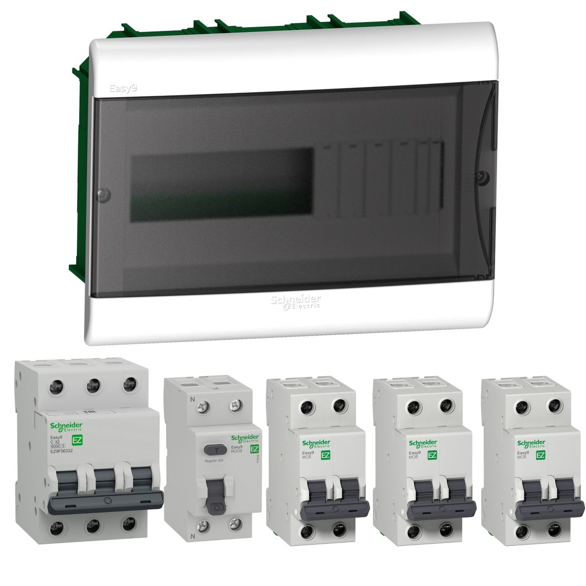 SCHNEIDER ELECTRIC - KIT LLAVES TERMICAS PARA VIVIENDA TABLERO FUME SCHNAIDER