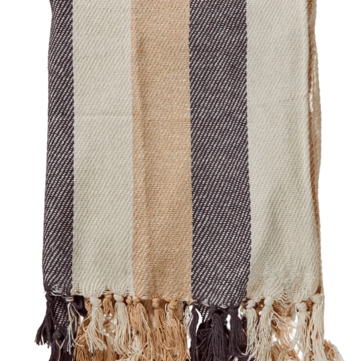 MAP DESIGN HOME - Manta Boho Chic II  Algodon 170x130cm