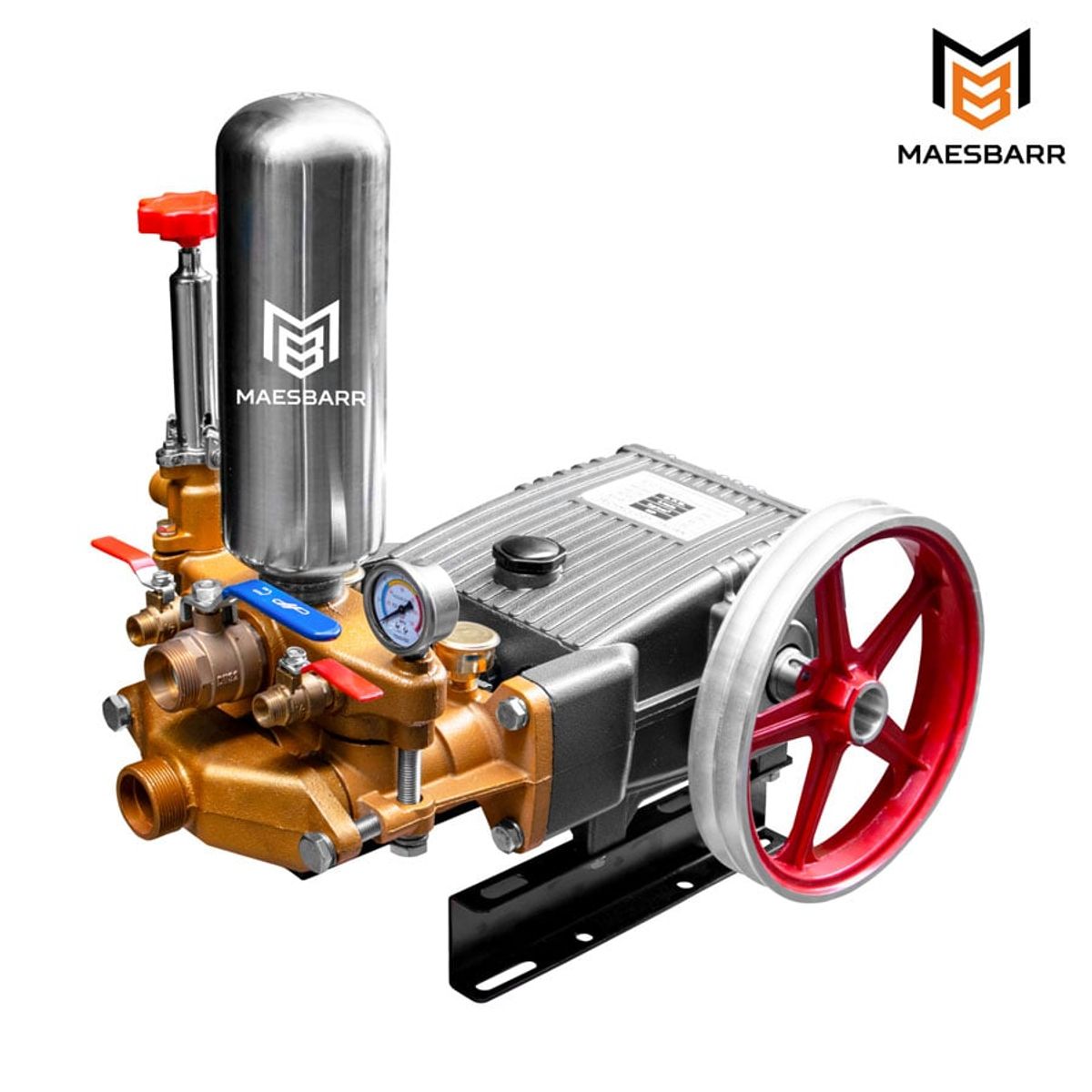 MAESBARR - BS-120 CABEZAL DE ALTA PRESIÓN CON PISTÓN DE ACERO INOXIDABLE