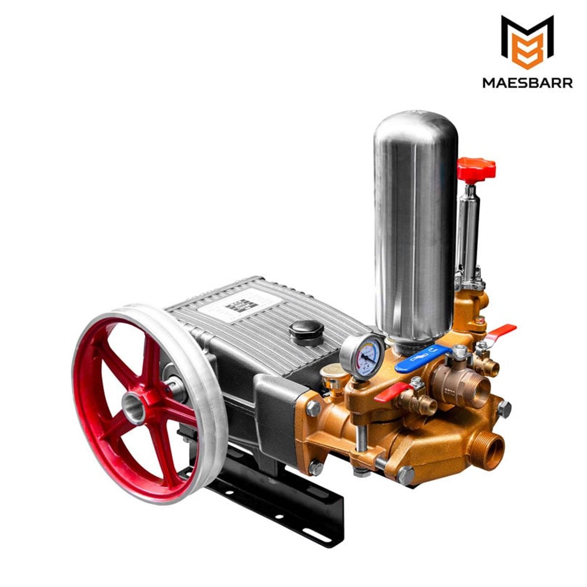 MAESBARR - BS-120 CABEZAL DE ALTA PRESIÓN CON PISTÓN DE ACERO INOXIDABLE