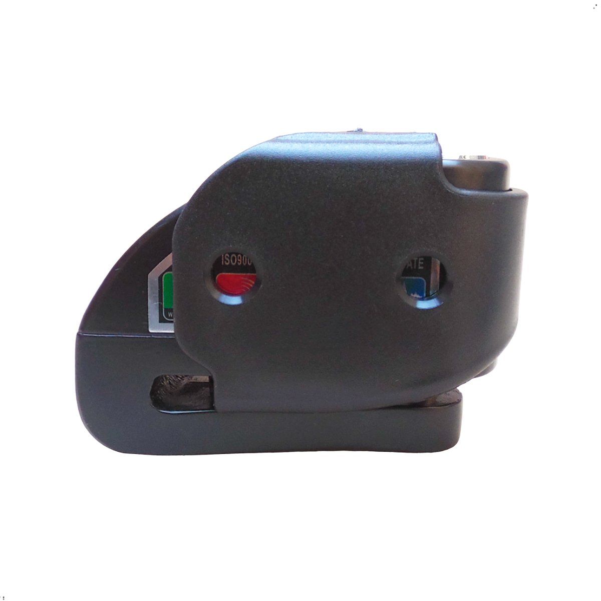 KMASTER - Candado Disco Alarma Kmaster Motocicleta Moto Con Funda