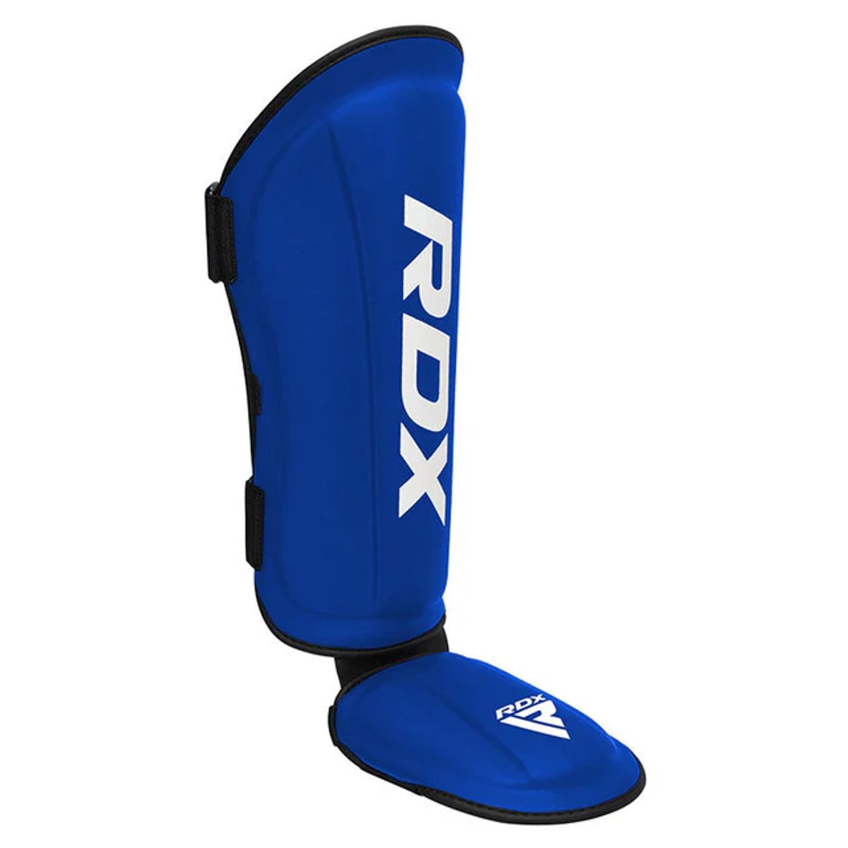 RDX - Canilleras con Empeine para Muay Thai T1 Azul - M