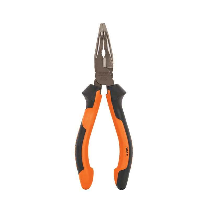 TRUPER - Pinza punta curva 6 mango Comfort Grip Truper