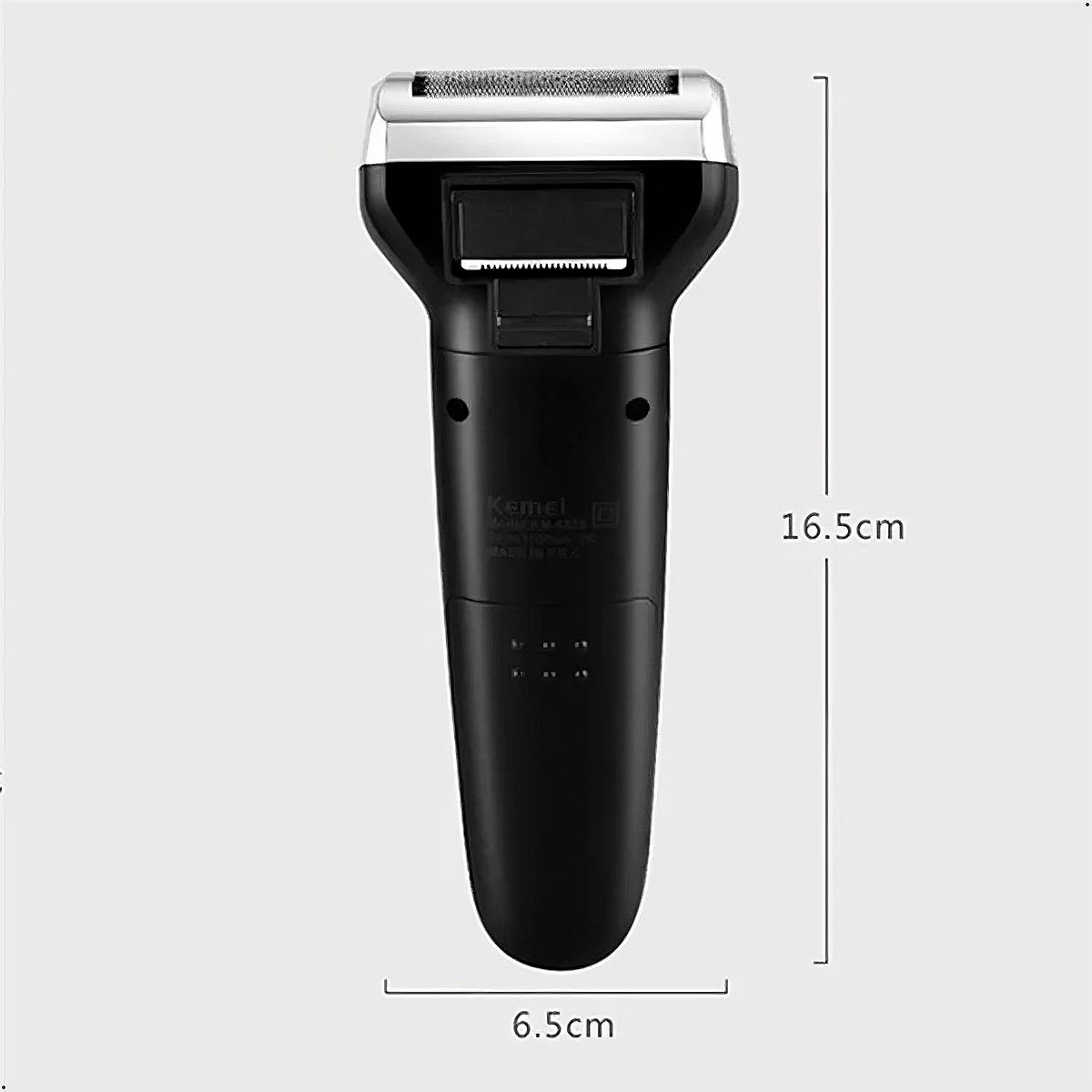 KEMEI - Máquina de Corte de Cabello Inalámbrica Kemei KM 6559 combo 3 en 1