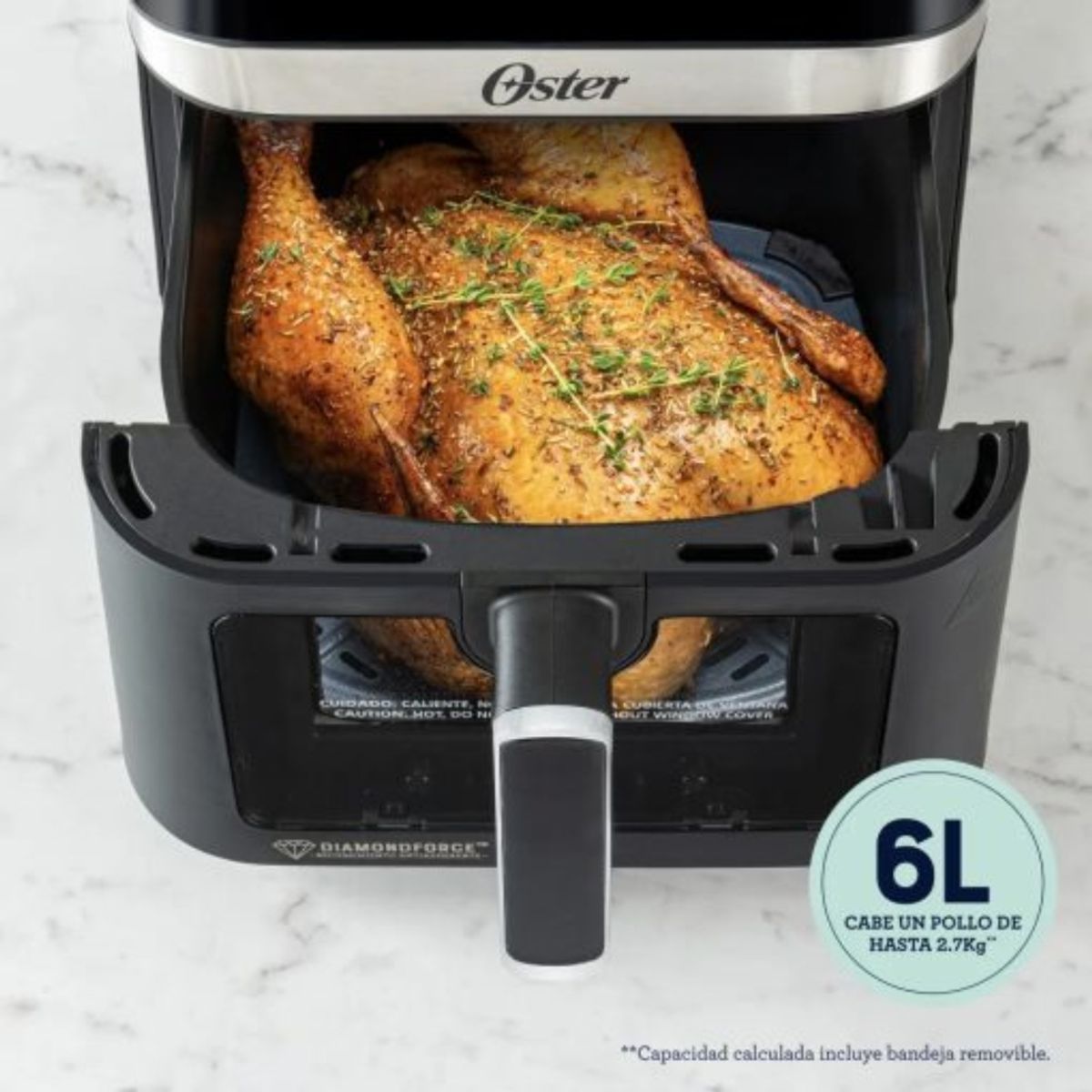 OSTER - Freidora de Aire Manual Oster® 6L CKSTAF60WMDF 053