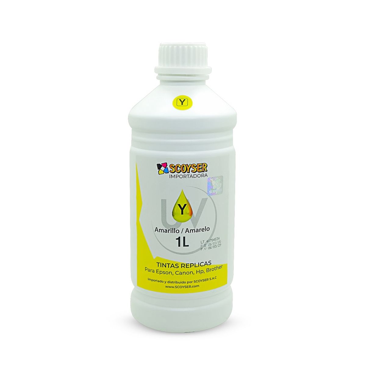 SCOYSER - Tinta Compatible Scoyser Litro Uv Yellow