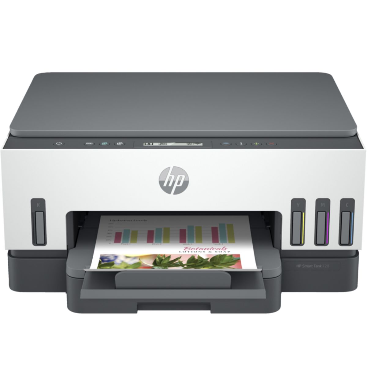 HP - Impresora HP 720 Smart Tank Multifuncional Duplex WIFI