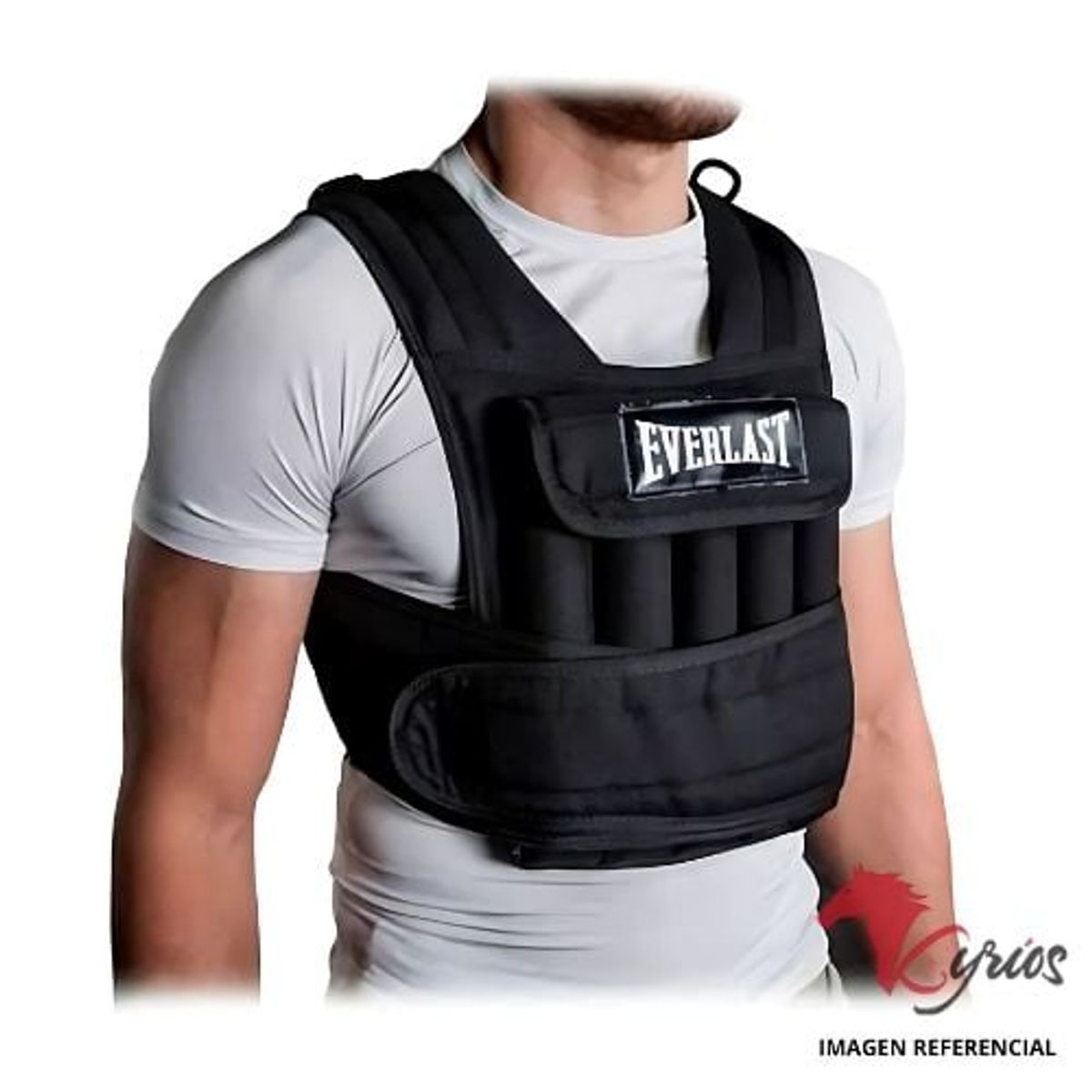 NO LOGO - Set De Mancuernas De 50 Kg + Chaleco De 2O Kg De Regalo