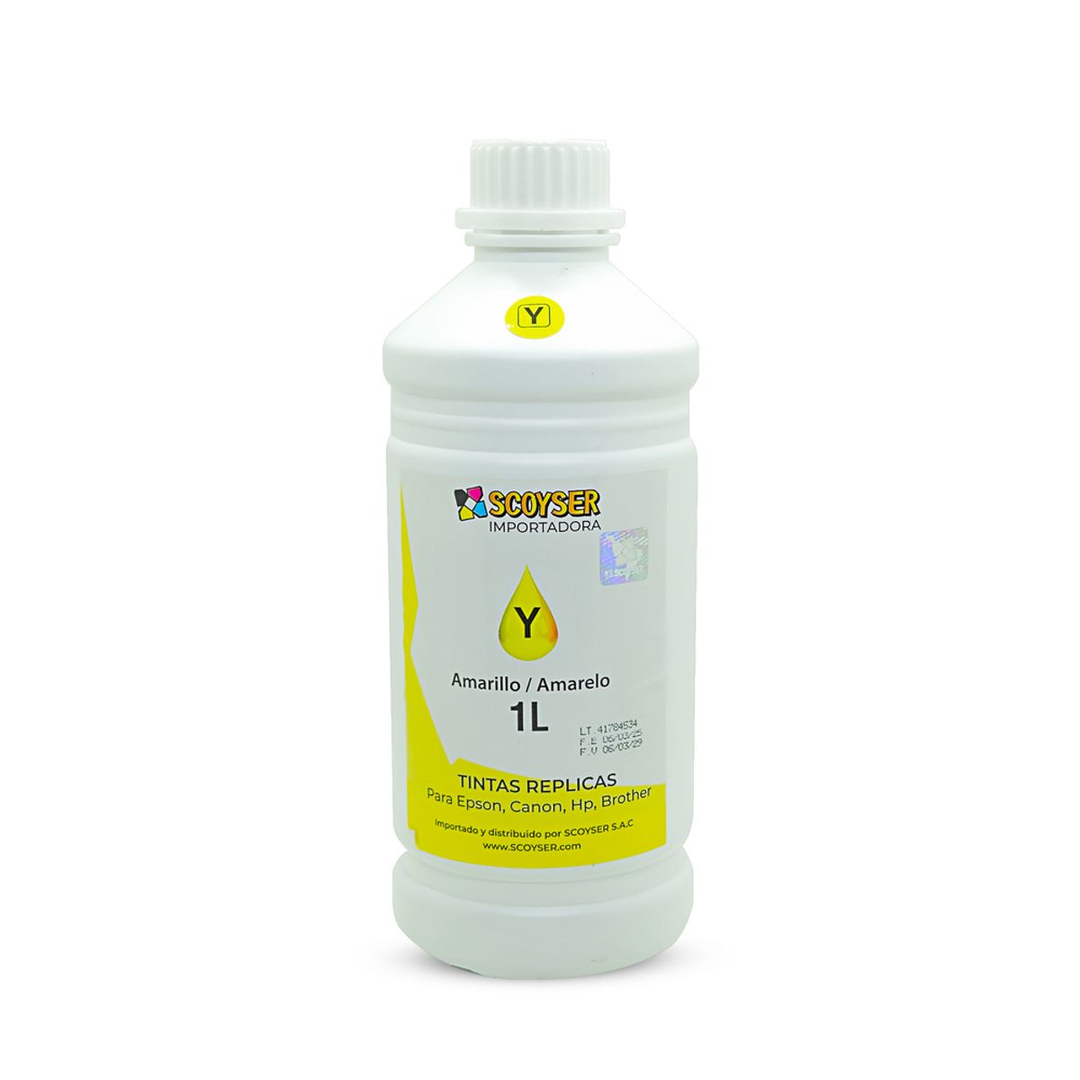SCOYSER - Tinta Compatible Scoyser Litro Universal Yellow