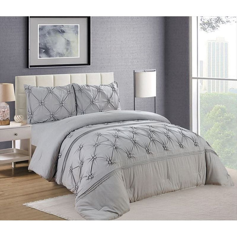 CASATEX - Edredón Queen + Juego de Sábanas 100% Algodón - 5 Piezas