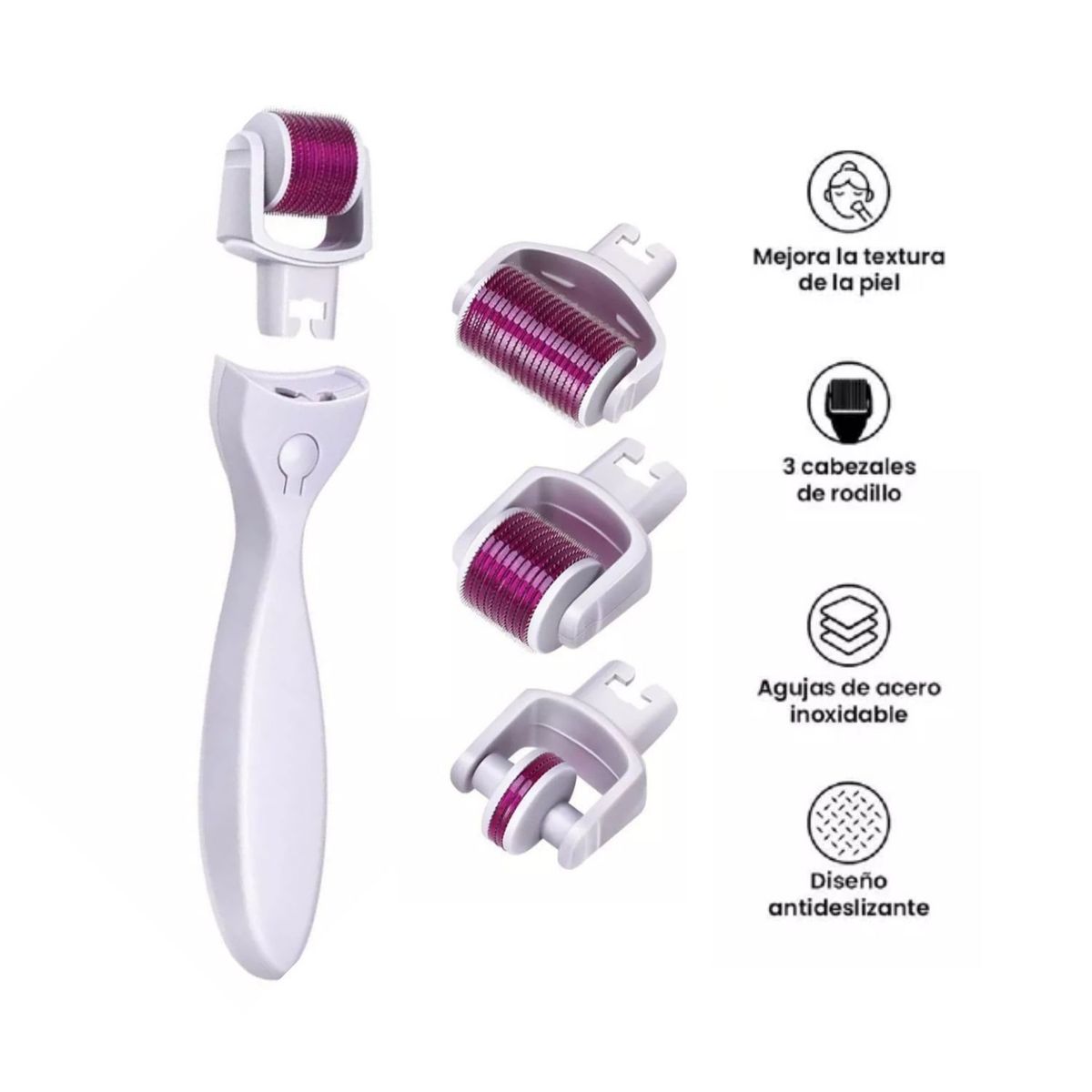 OEM - Rodillo Derma Roller 4 en 1