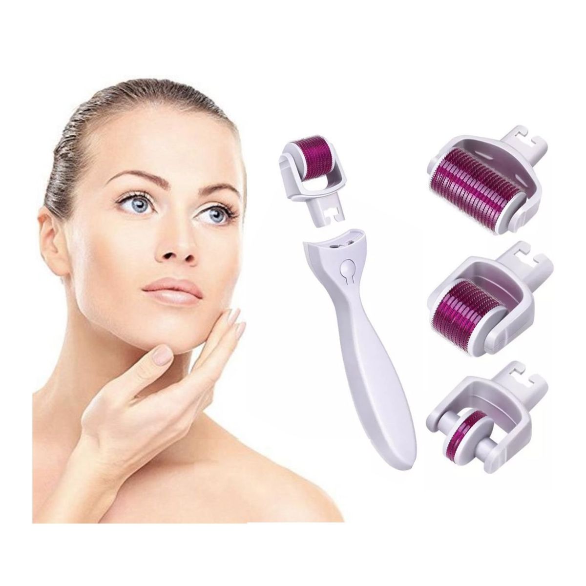 OEM - Rodillo Derma Roller 4 en 1