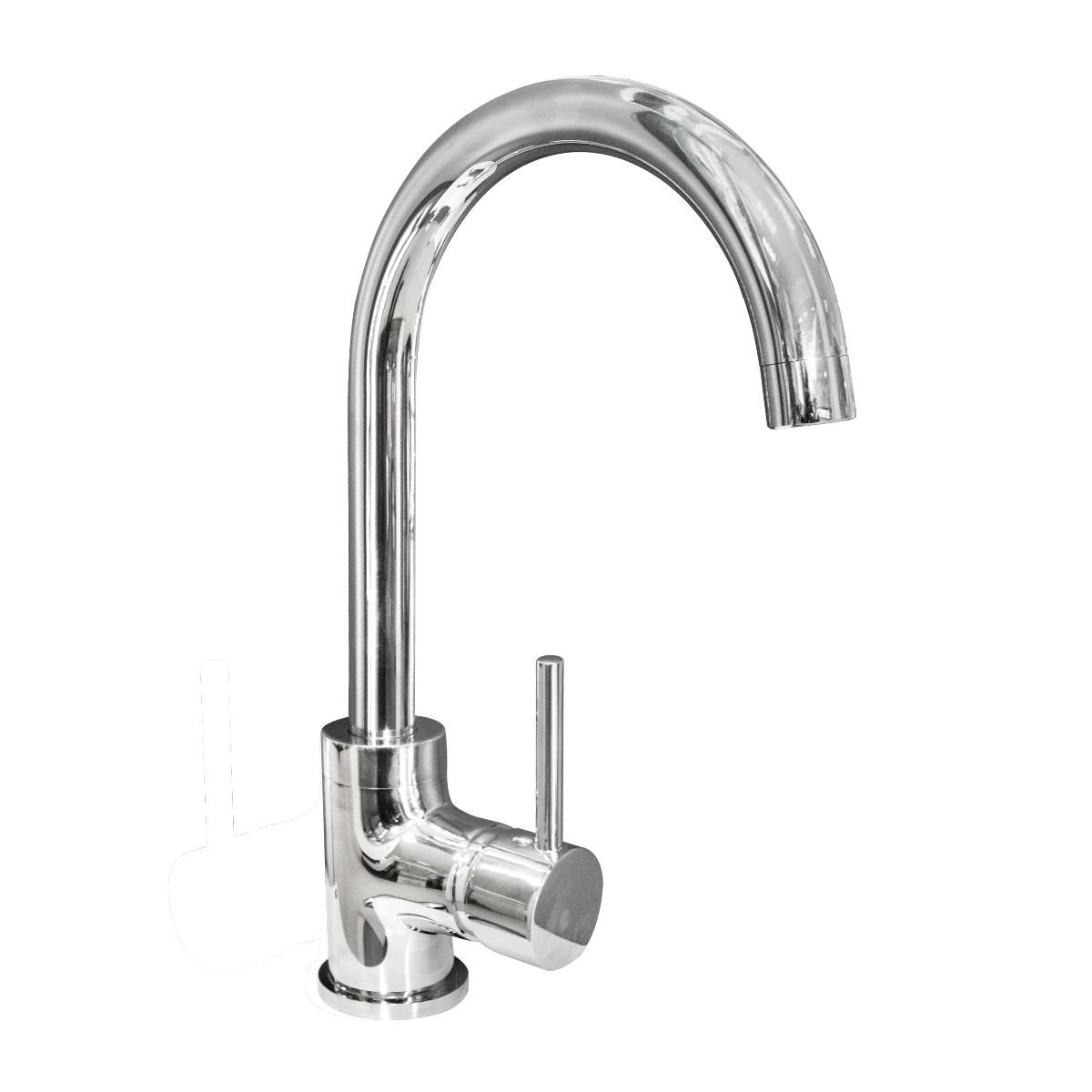 ITALGRIF - Monomando para Cocina en Bronce Cromado