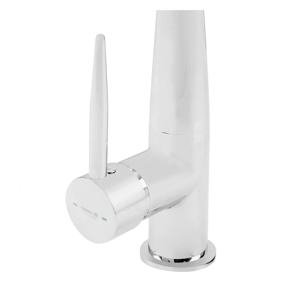 TREBOL - Monocomando para Cocina en Bronce Cromado