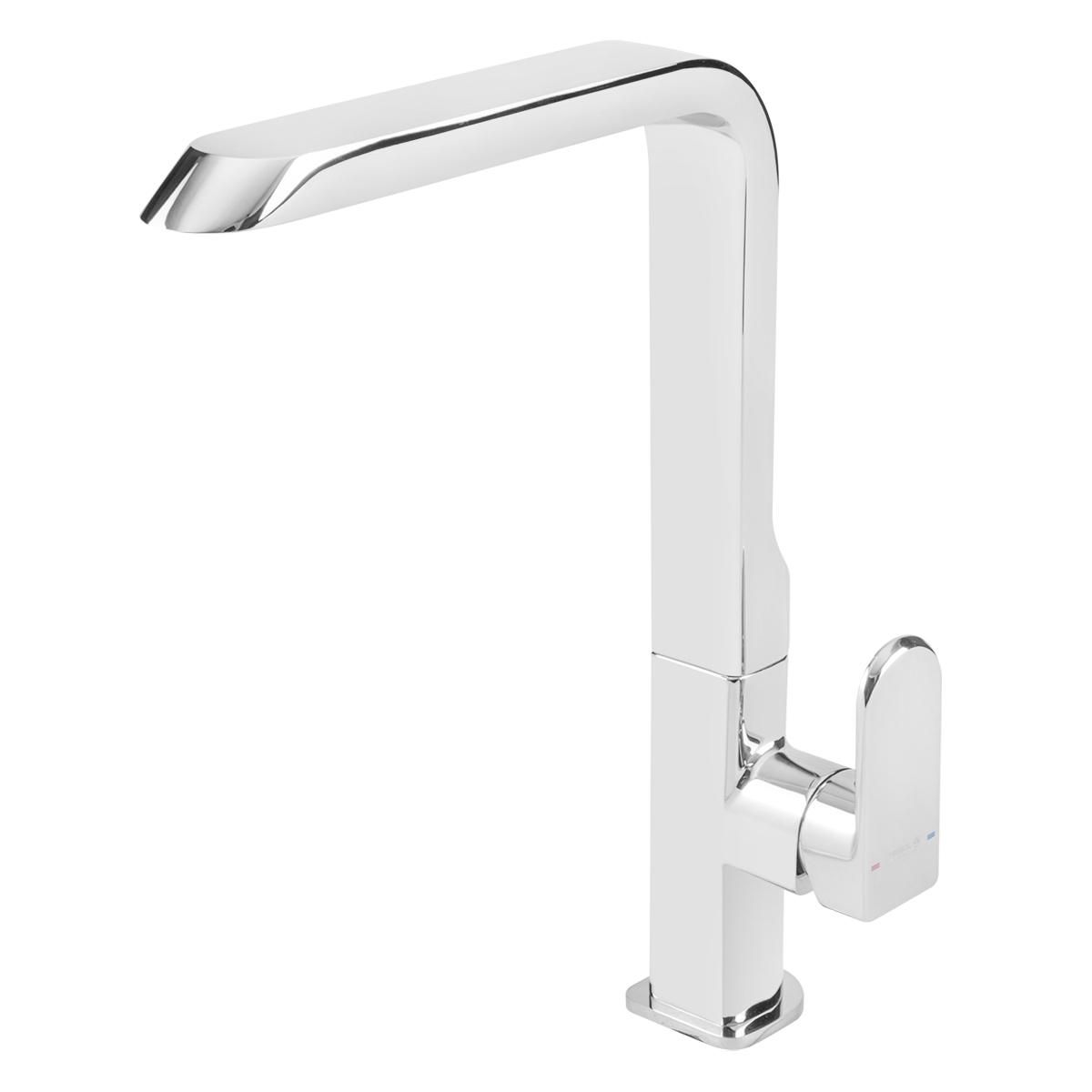 TREBOL - Monocomando para Cocina en Bronce Cromado