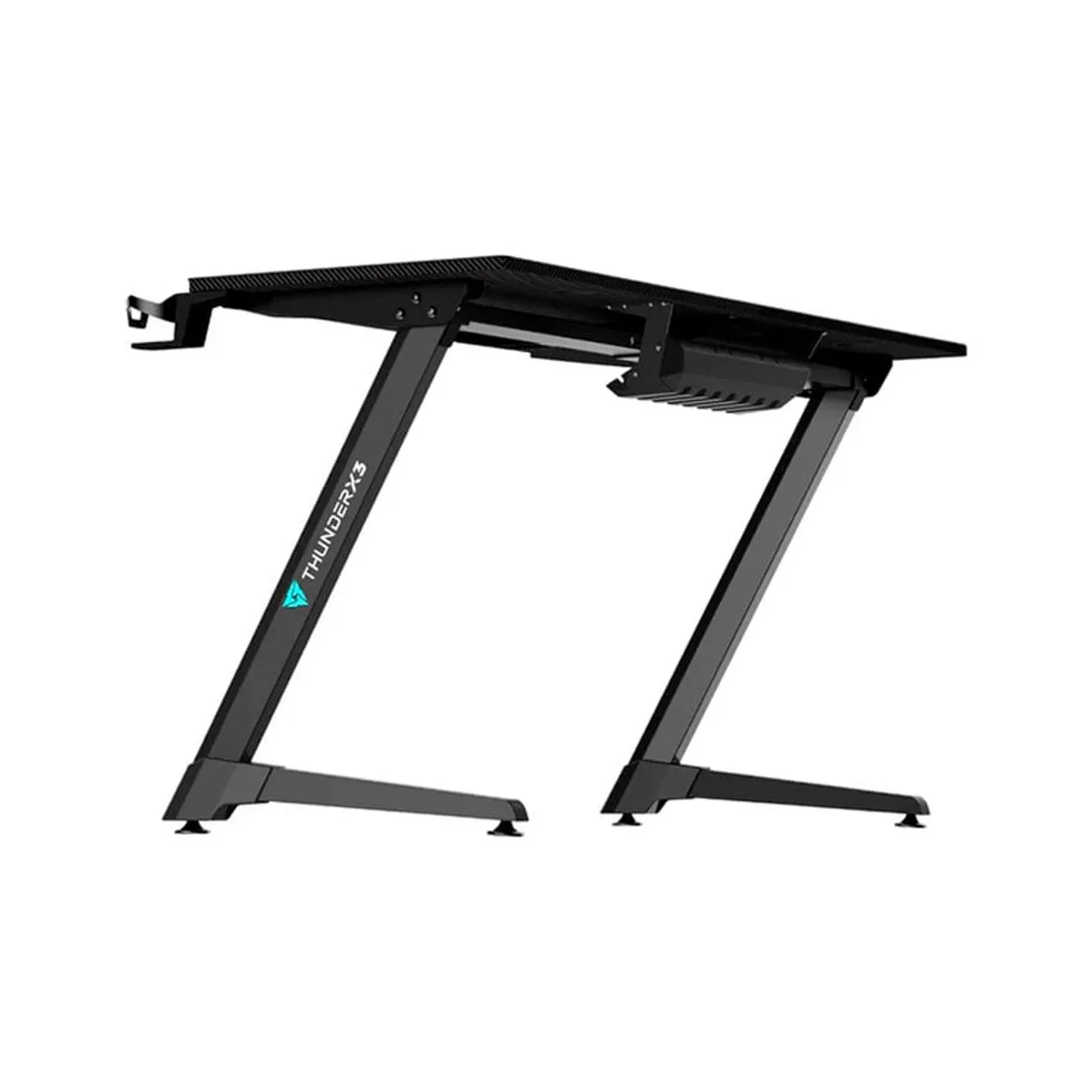 THUNDER X3 - Escritorio Gamer ThunderX3 ED5 140cm RGB Superficie de Fibra Carbono