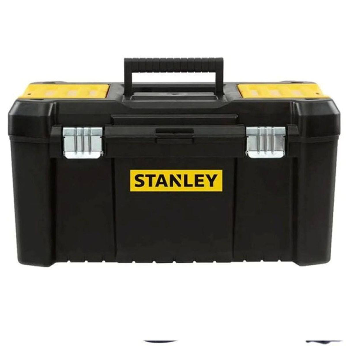 STANLEY - TALADRO PERC 1/2' 600W + CAJA DE HERRAMIENTAS 19' + 9 BROCAS STANLEY SDH600TV-B2C