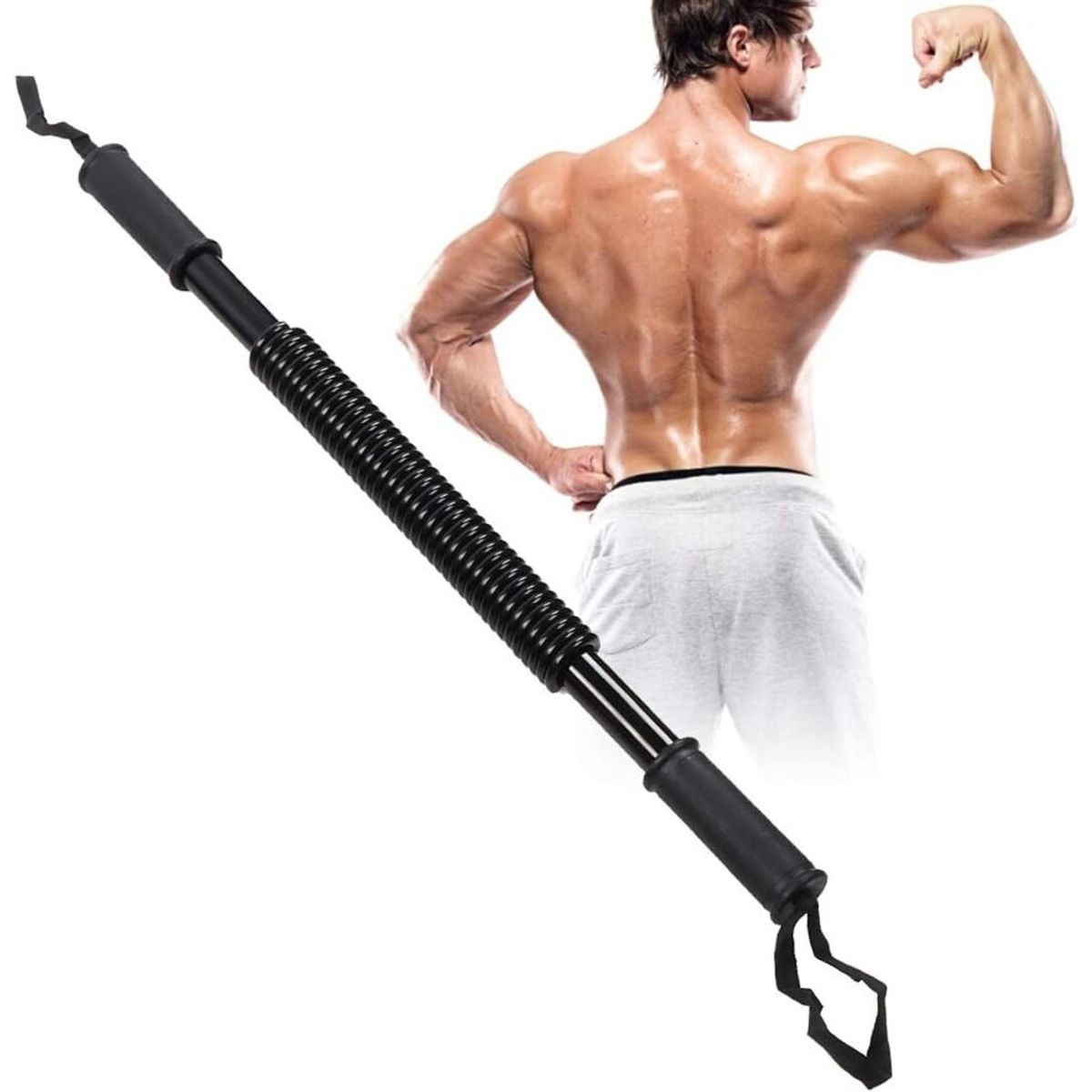 GENERICO - Barra De Torcion 30kg Entrenamiento Gym Ejercicio Fuerza