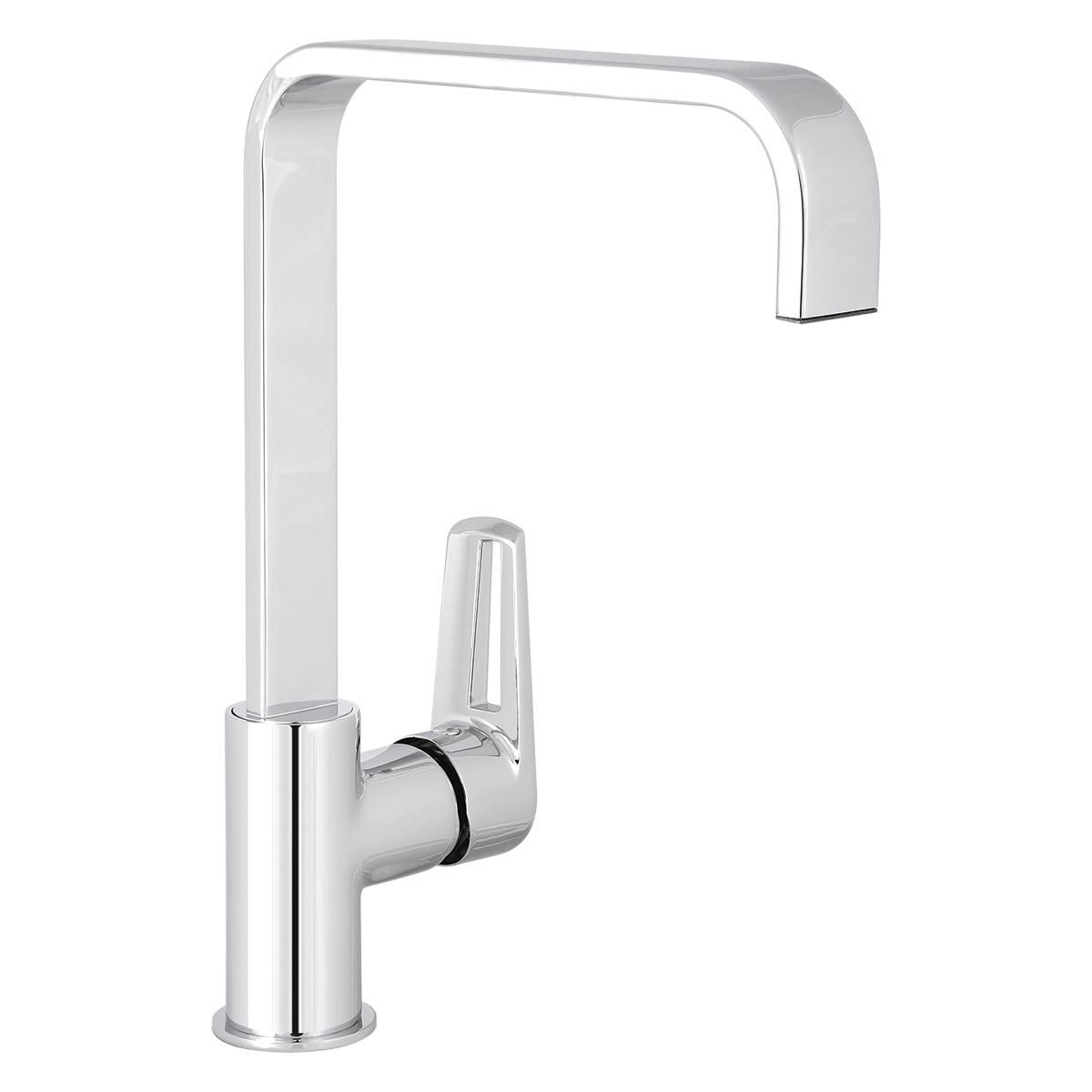 TREBOL - Monocomando para Cocina en Bronce Cromado