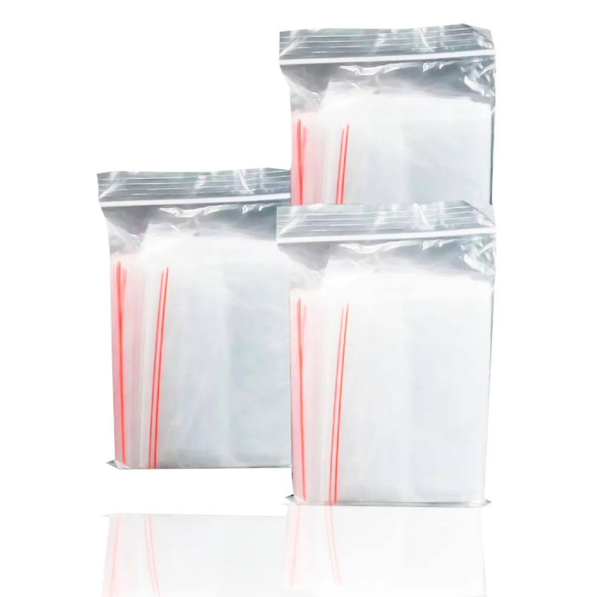 GENERICO - Bolsa de cierre hermético  5cm x 7cm 100 pcs