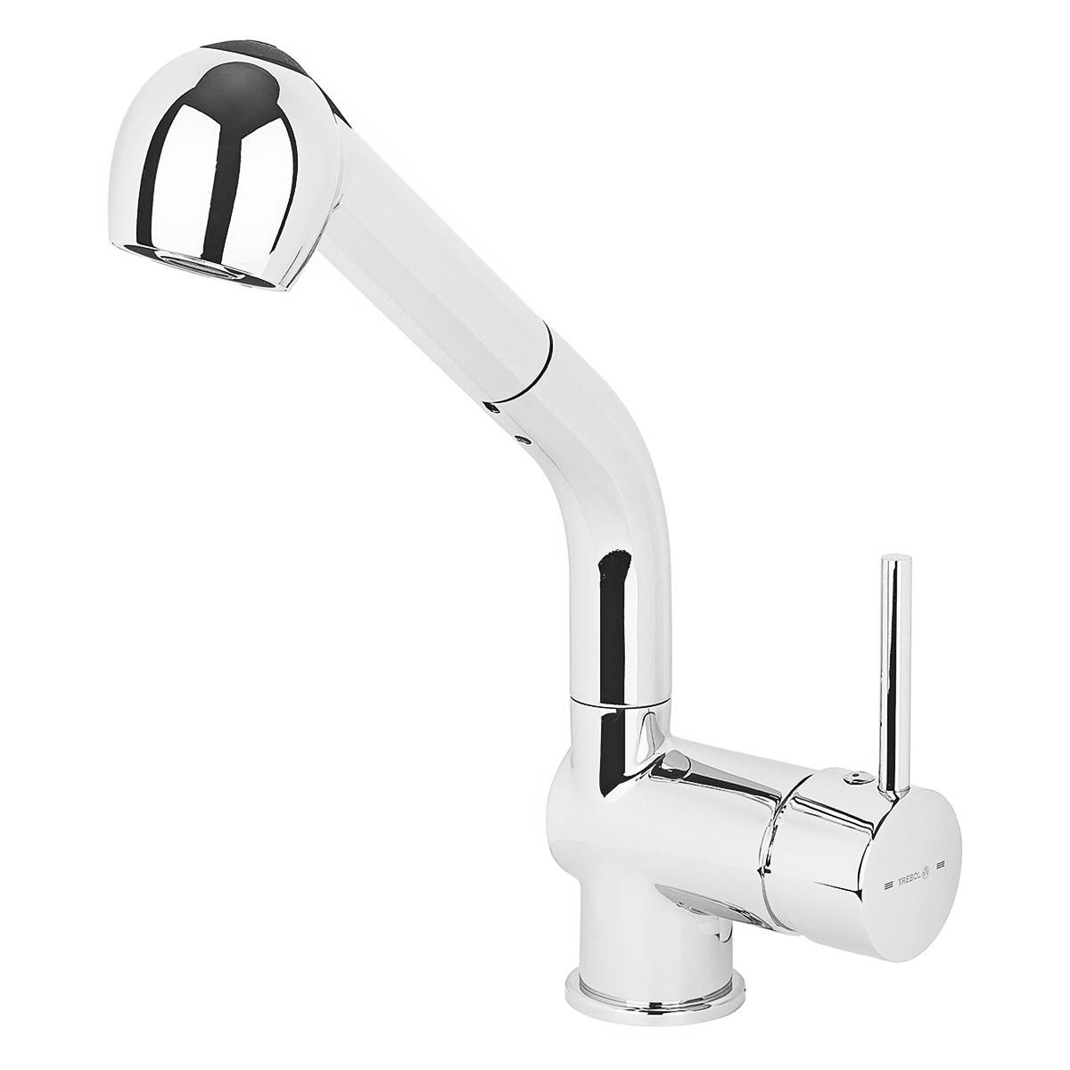 TREBOL - Monocomando para Cocina en Bronce Cromado Trebol